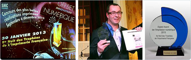 Numeric Print Services remporte le «Digital Award 2013» ! Numeric Print Services remporte le «Digital Award 2013» !